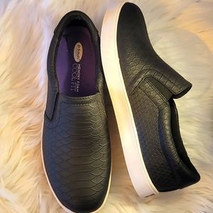 Dr. Scholls Black Slide On Shoes